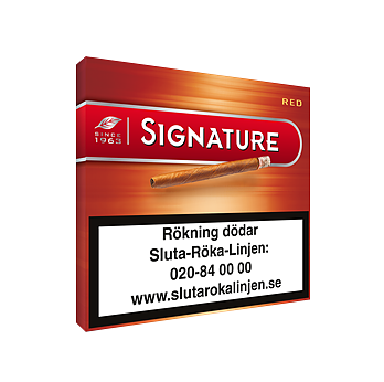 Signature Red Cigariller Limpa 10x10p