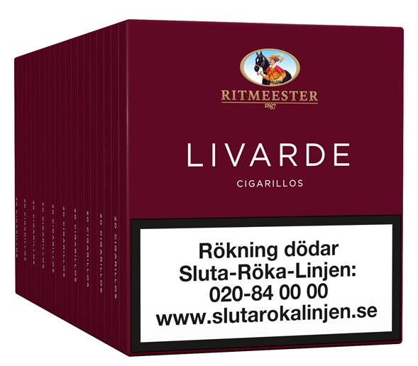 Ritmeester Livarde Classic Cigariller Limpa 10x20p