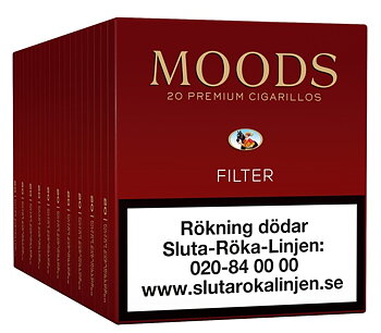 Moods Filter Cigariller Limpa 10x20p