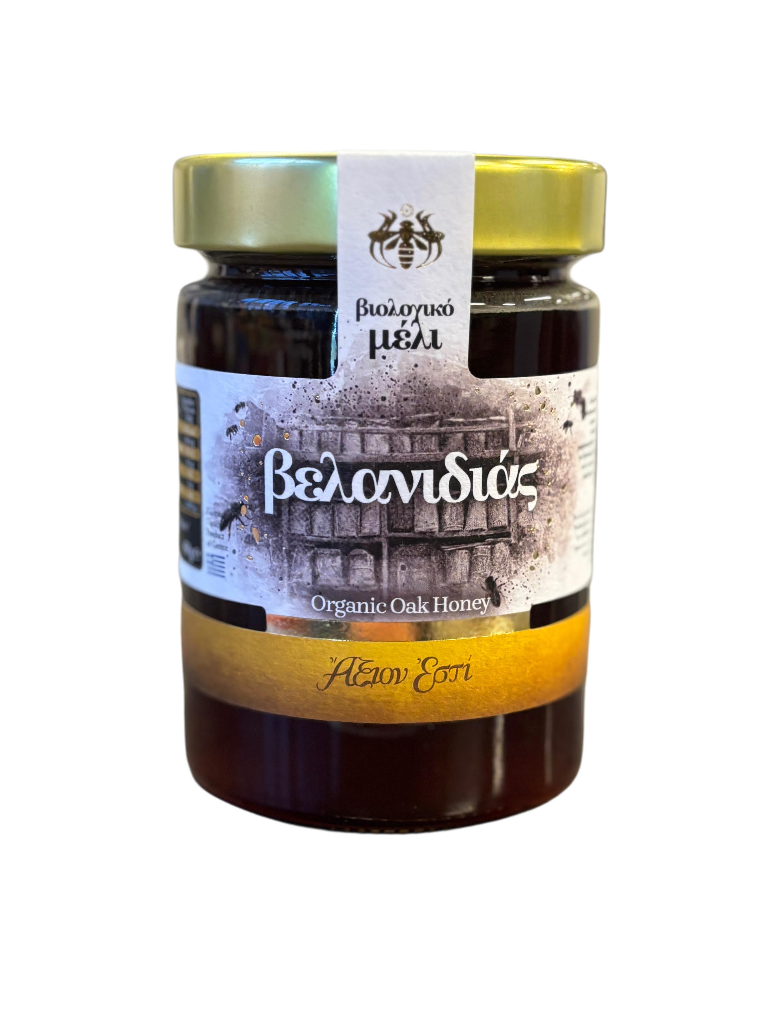 Honey, Organic, Oak, Axion Esti, 450g