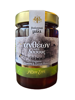 Flowers &amp; Forests organic honey (FOREST & FLOWERS ) Axion Esti, 450g