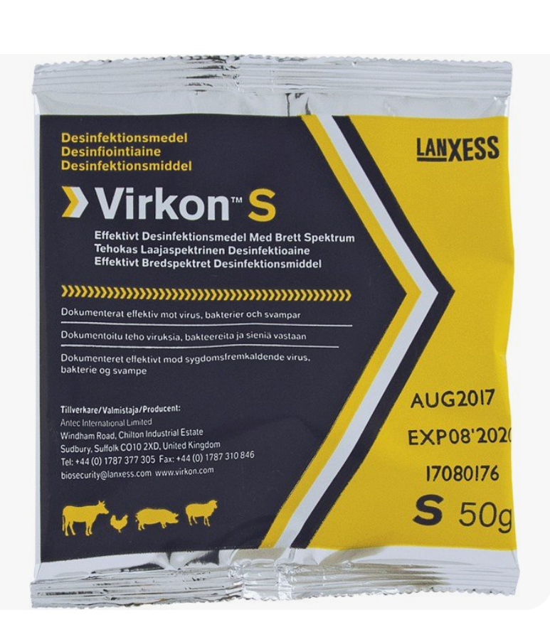Virkon S Desinfektion 50 g