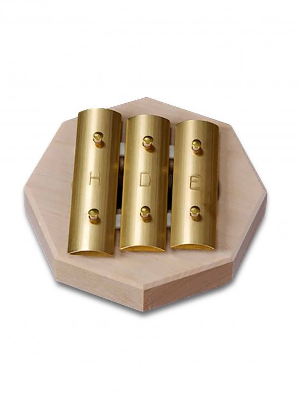Auris klang spel, 3 toner H-D-E. - 2