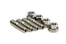 SpeedFactory Racing Titanium Turbo to Manifold Stud Kit – 4pc Raw