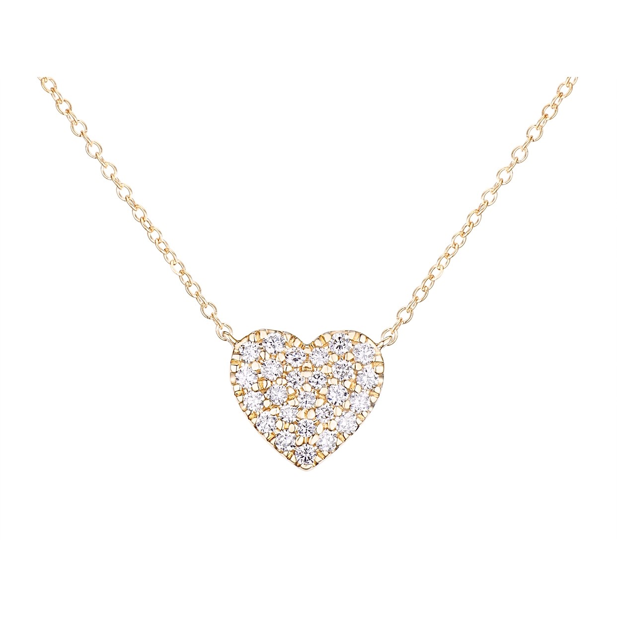 HEART DIAMOND NECKLACE