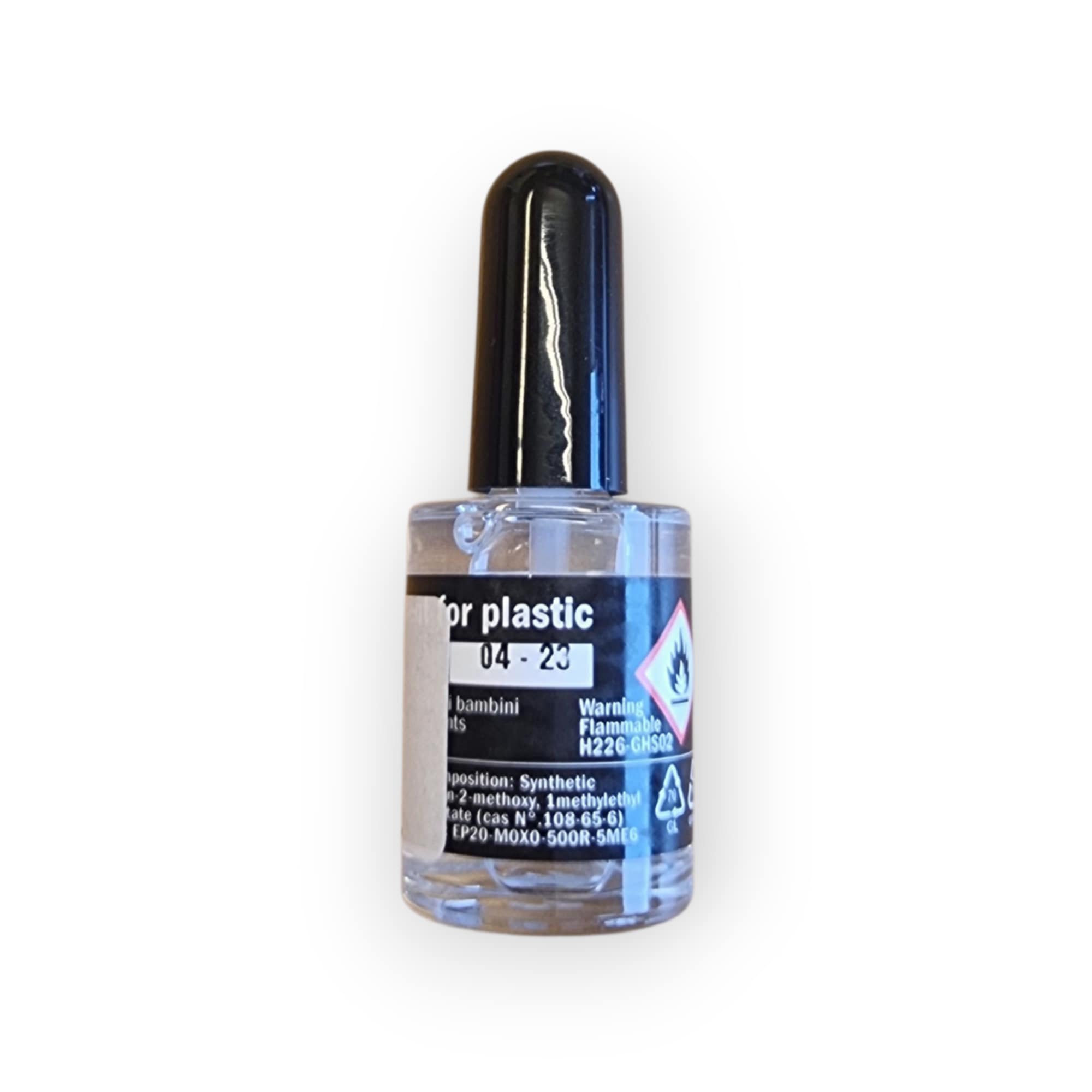 Plastlim, 15 ml m. stor pensel - 2