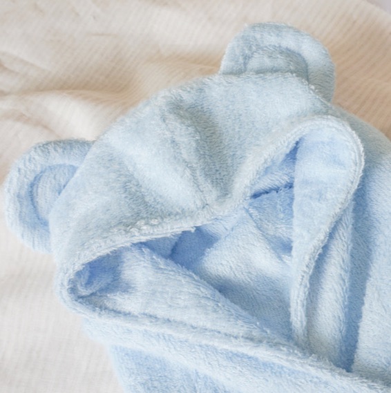 Barkshe Dog Bathrobe Blue Color - 2