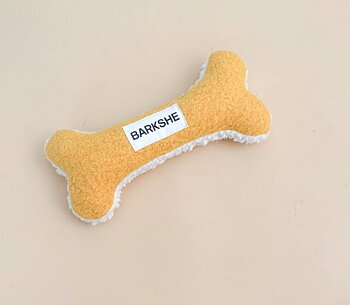Barkshe Yellow Dog Bone