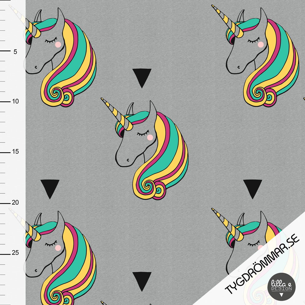 GRAY MELANGE  - UNICORN