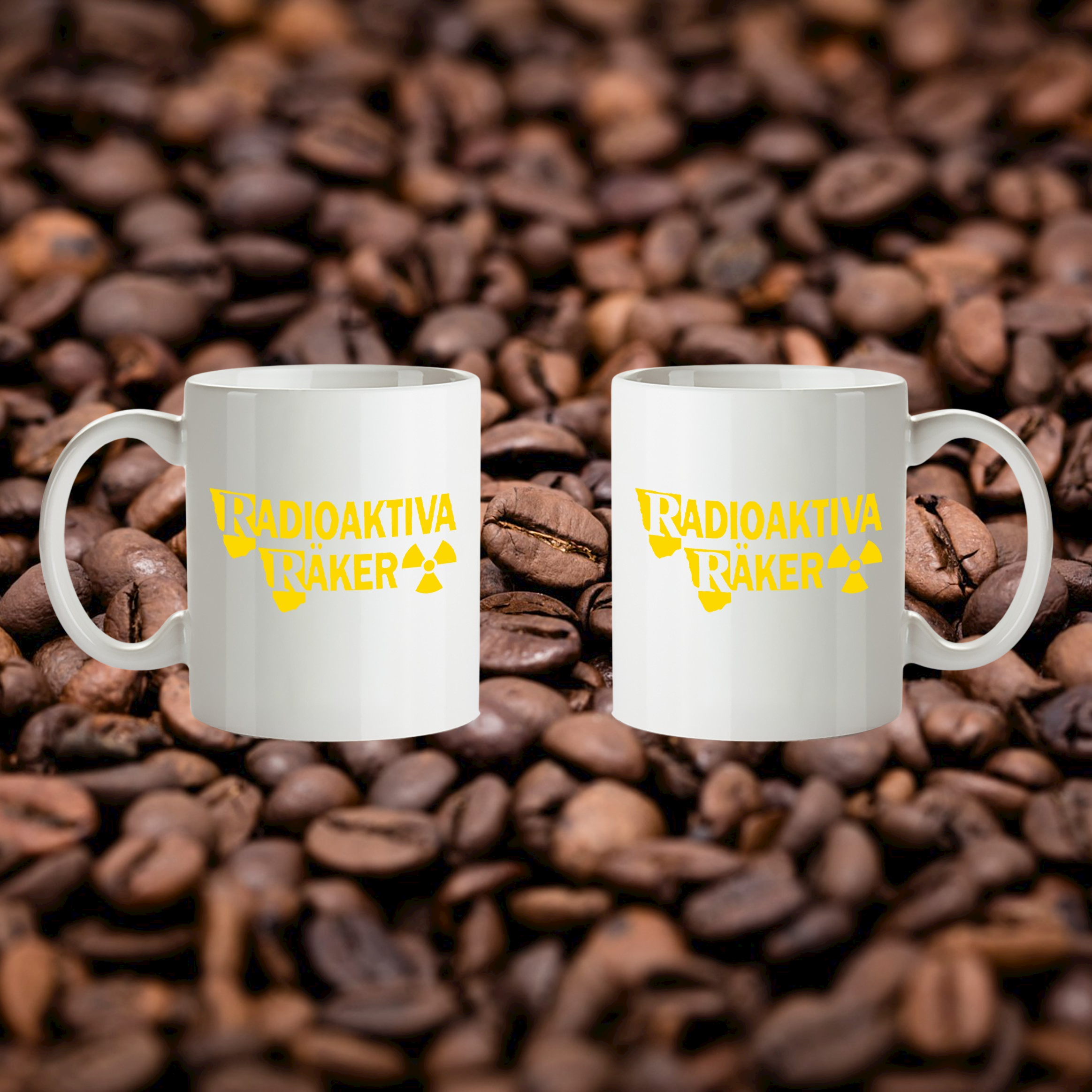 RADIOAKTIVA RÄKER - MUGG (2-PACK)