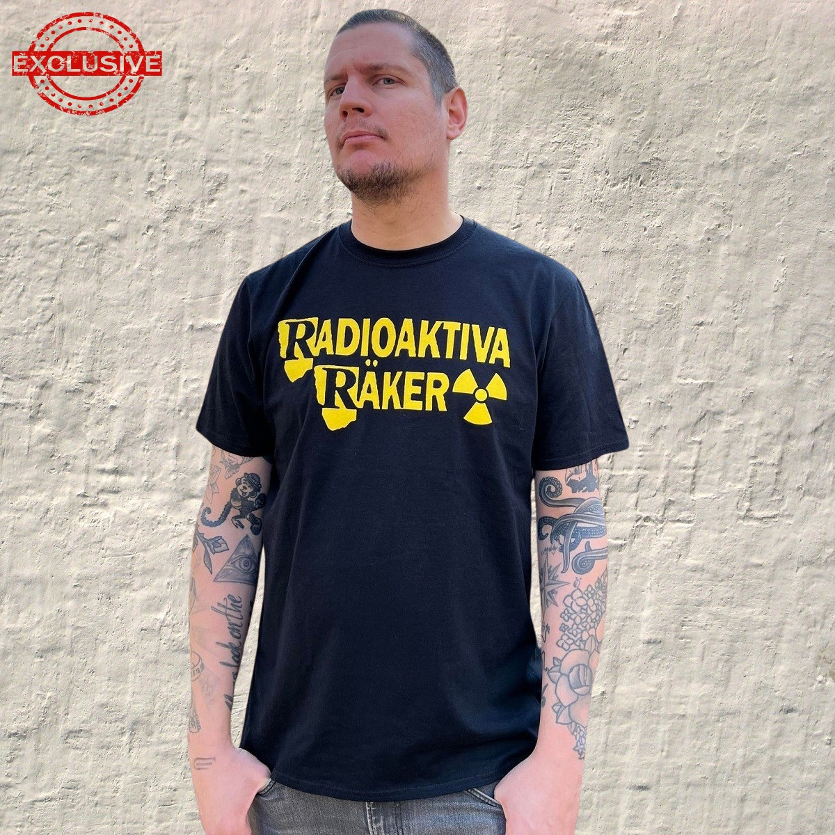 RADIOAKTIVA RÄKER - T-SHIRT, LOGO