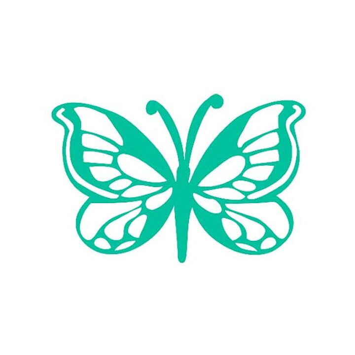 Kaisercraft 6x6 Template - Butterfly