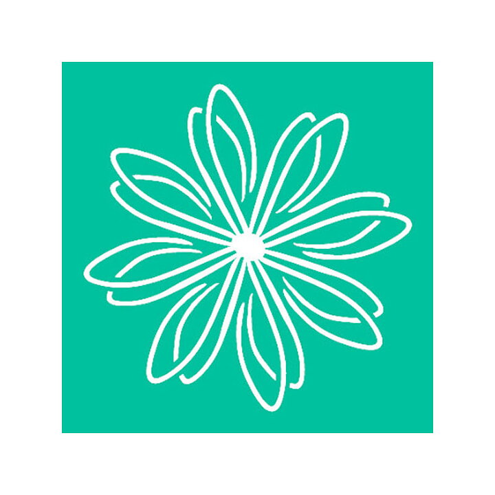 Kaisercraft 6x6 Template - Flower