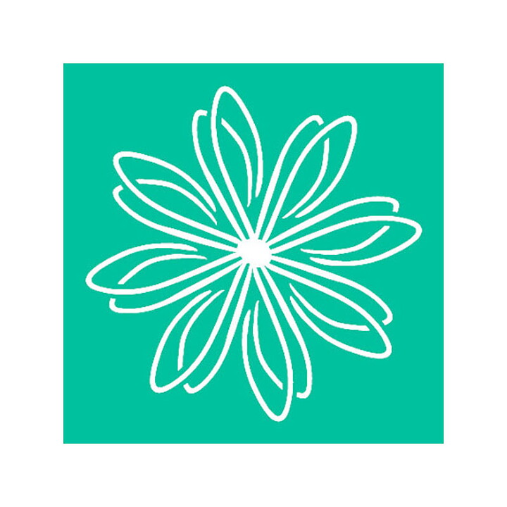 Kaisercraft 6x6 Template - Flower