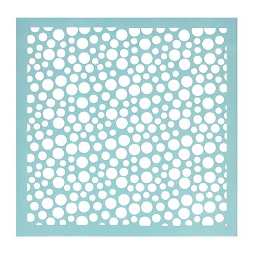 Kaisercraft 12x12 Template - Bubbles