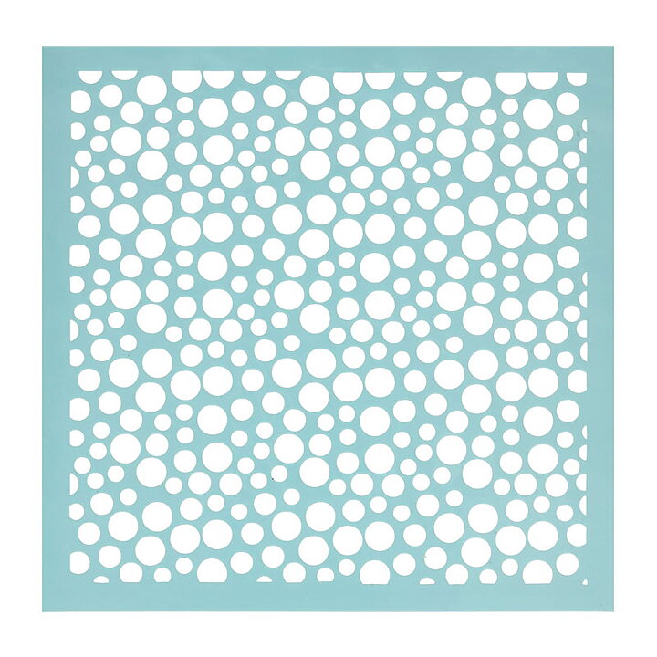 Kaisercraft 12x12 Template - Bubbles