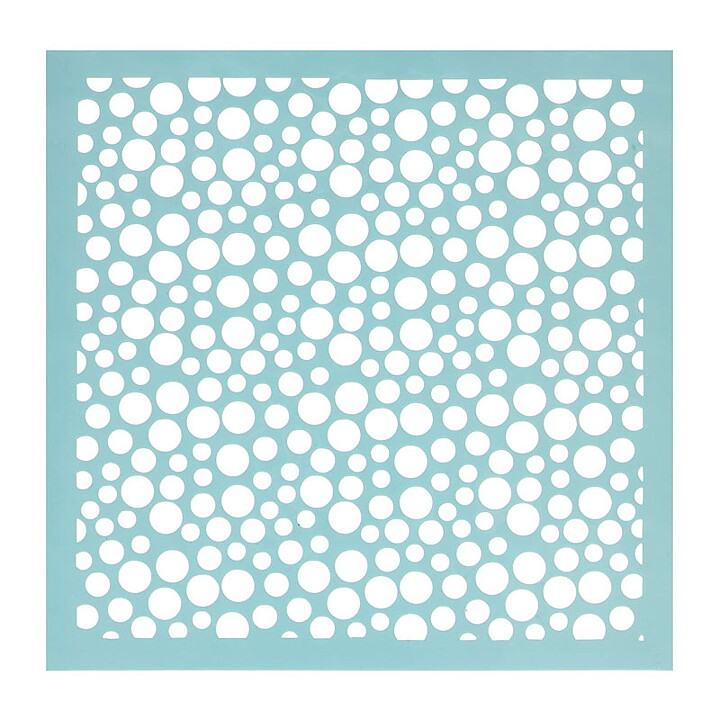 Kaisercraft 12x12 Template - Bubbles