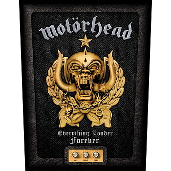 Motorhead Everything Louder Forever Backpatch