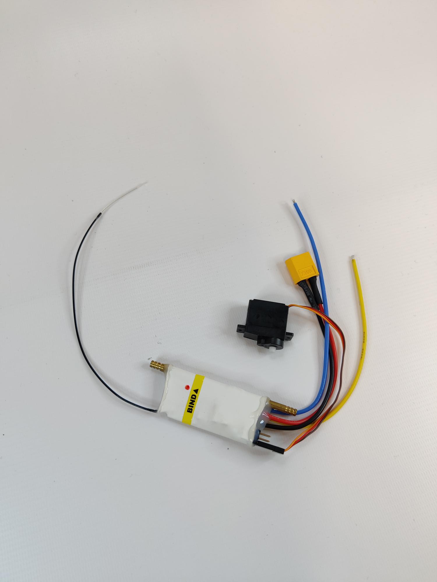 Joysway 820601 ESC, Reciever & Servo set xt60-plug 2.4GHz