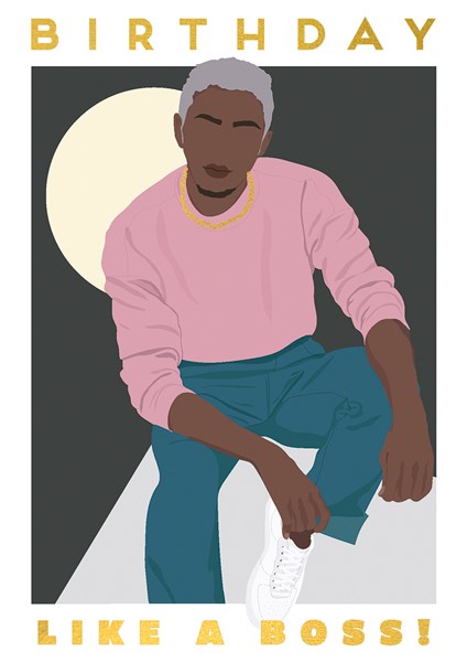 Birthday Like A Boss!, Greeting Card