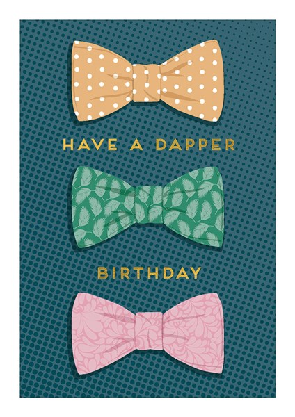 Have A Dapper Day, Greeting Card
