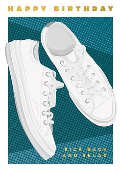 Birthday Kick Back & Relax , Greeting Card