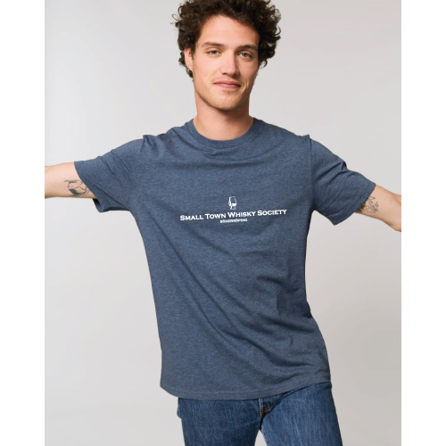 STWS Klassisk T-shirt blåmelerad - 2