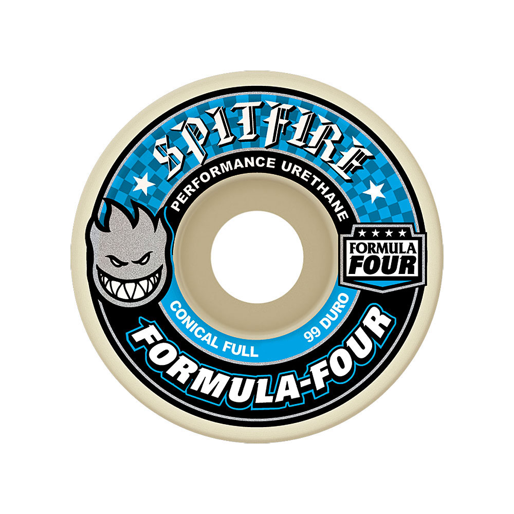Spitfire Skateboard Wheel - Formula Four Conical Full 99A 53mm