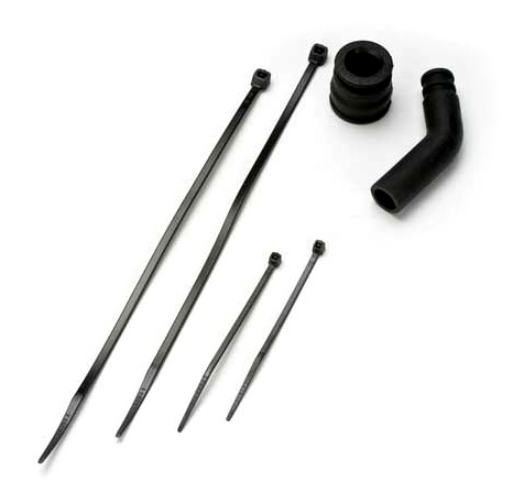 Traxxas 5245x Pipe Coupler Set Black