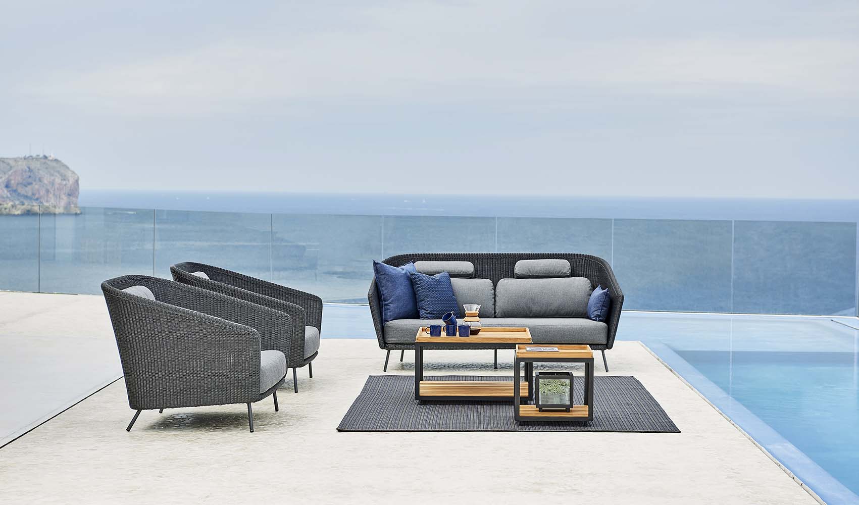 Mega Sofa 2-Seater - Cane-Line - 2