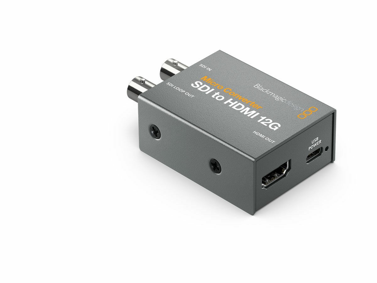 Blackmagic Design Micro Converter - SDI To  HDMI 12G With Power Supply - 3