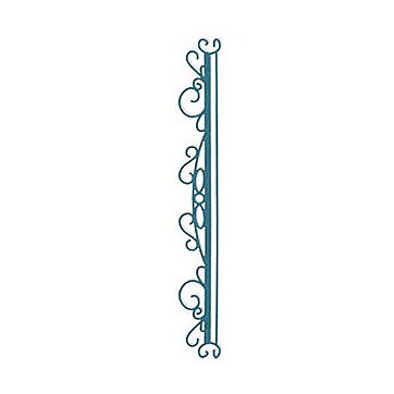 Sizzix Sizzlits Decorative Strip 12" - Swirly Front