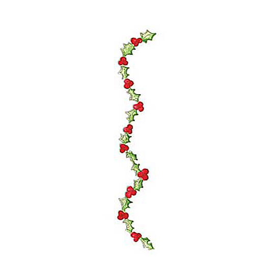 Sizzix Sizzlits Decorative Strip 12" - Garland Holly & Berries