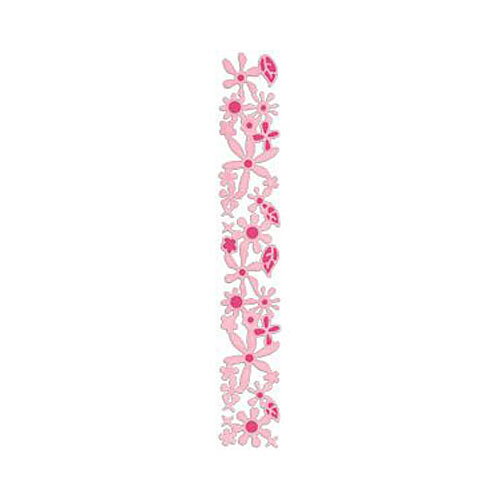 Sizzix Sizzlits Decorative Strip 12" - Flower Garden
