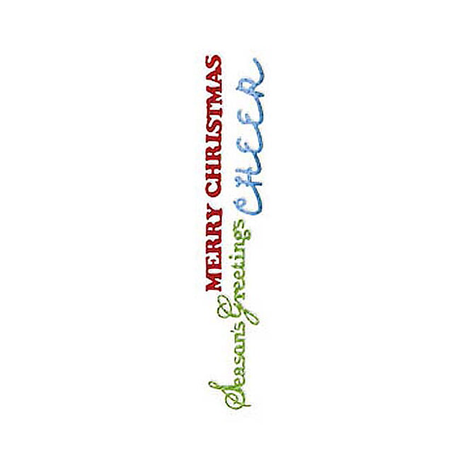 Sizzix Sizzlits Decorative Strip 12" - Phrases 1