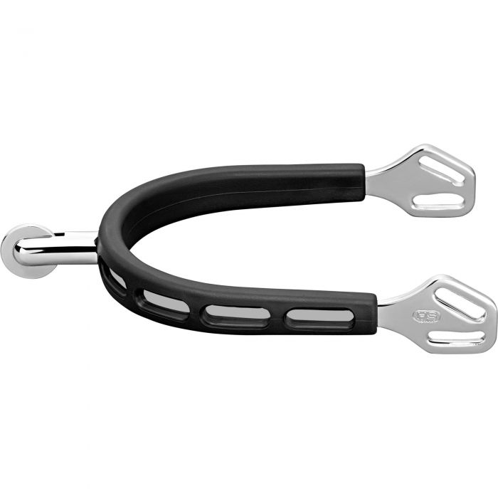 Sprenger sporre 25 mm m. rulle gummiklädd