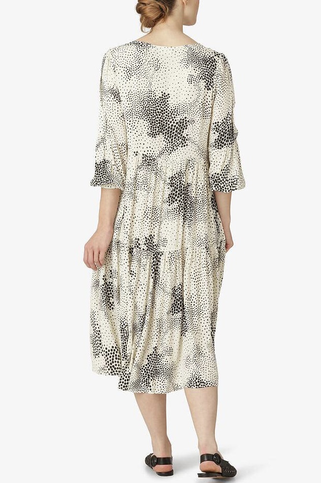 Noa Noa - Dotted Moss Dress Off White - 2