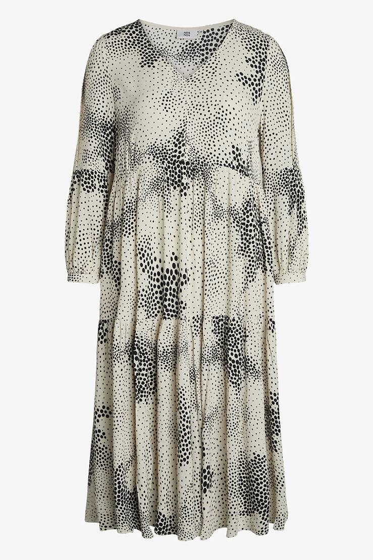 Noa Noa - Dotted Moss Dress Off White - 4