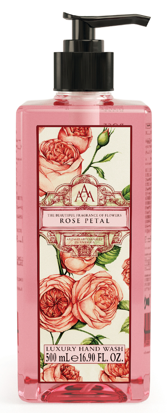 Hand Wash Rose Petal 500ml - AAA line