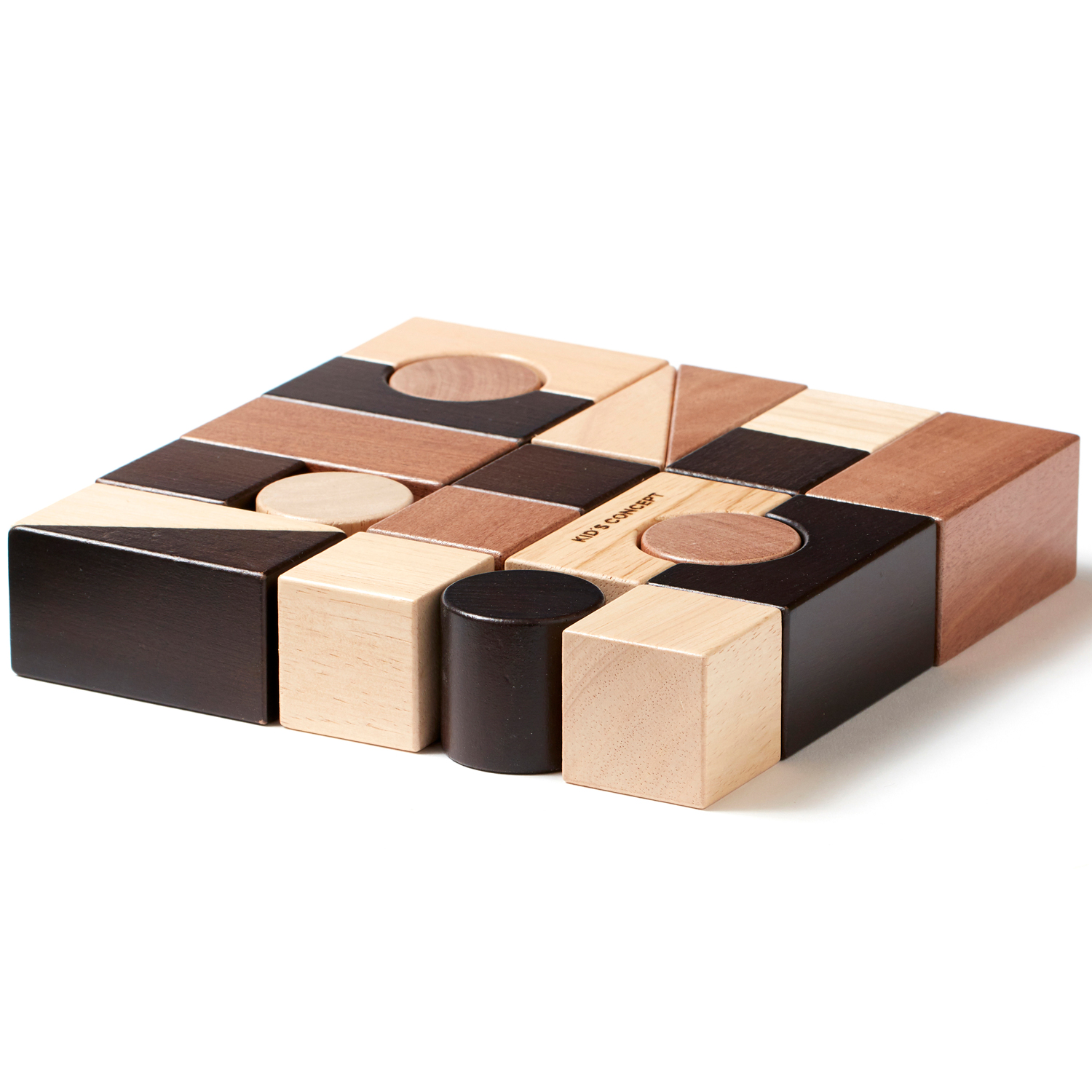 KIDS CONCEPT Byggklossar natur NEO - 3