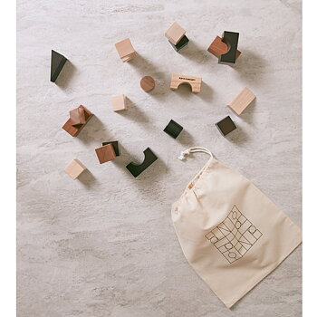 KIDS CONCEPT Byggklossar natur NEO