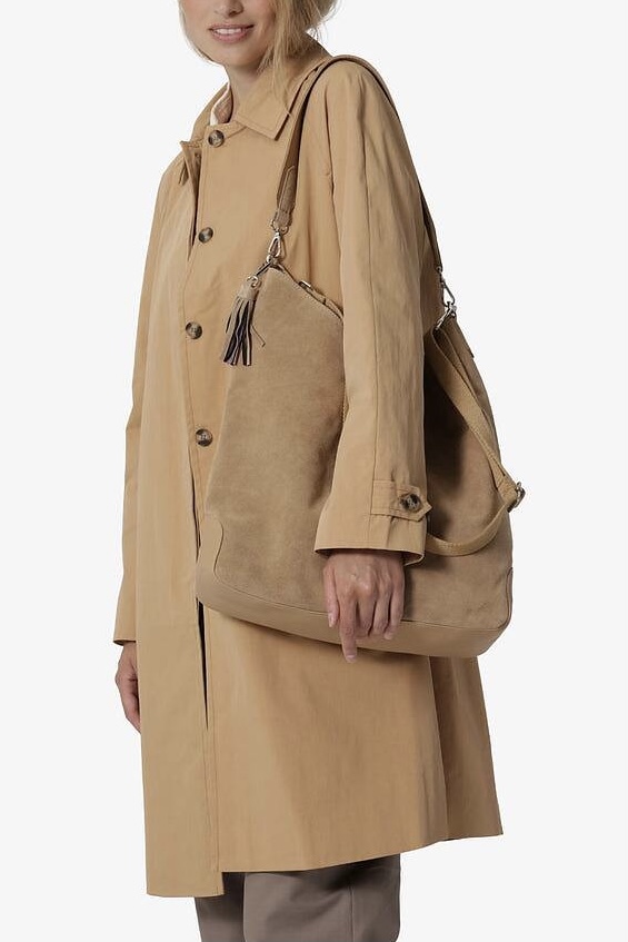 Noa Noa - Noa Trench Coat  Outerwear Iced Coffee - 3