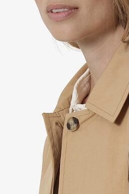 Noa Noa - Noa Trench Coat  Outerwear Iced Coffee - 4