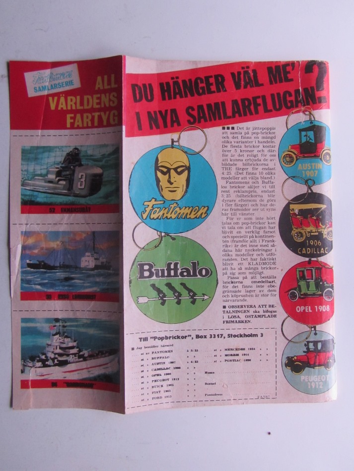 Fantomen 1967 05 (Fair) - 2