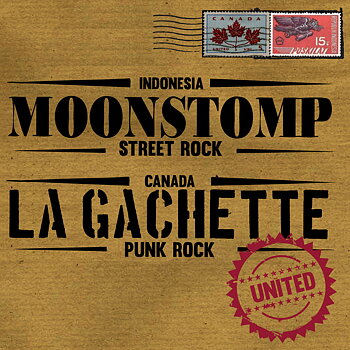 Moonstomp / La Gachette - Oi! We Will Never Be Divivded Vol.4 - Split EP