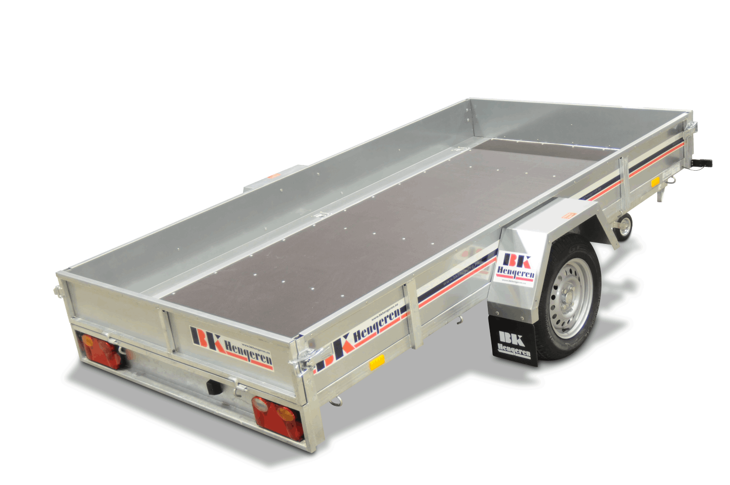 SLÄPVAGN :::  300 x 145 cm OBROMSAD - 750 kg - BK #30 - 2