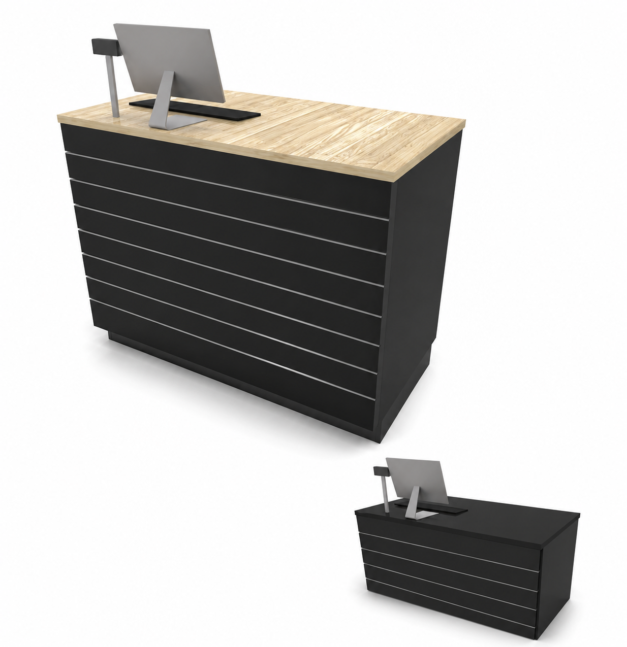 Moduldisk 4 - Svart - Spårpanel