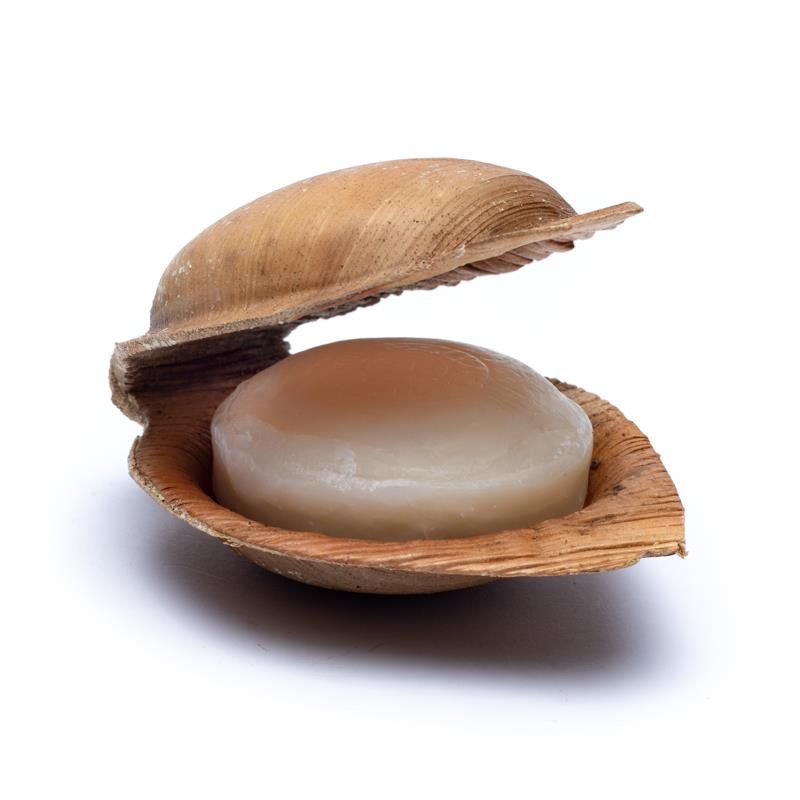 Holy Lama Lavendeltvål i palmblad 100 Gr.