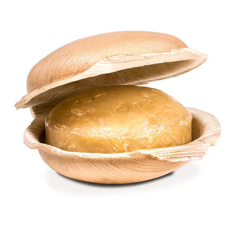 Holy Lama Curcuma Tvål i palmblad 100 Gr.