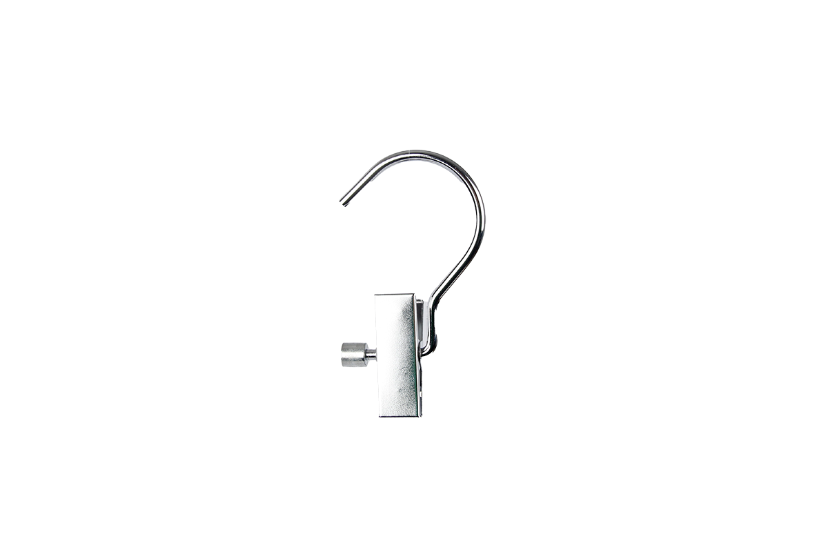 Clips krom 11 cm, 100 stk/pakke